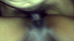 ebony amateur gets facial in backseat