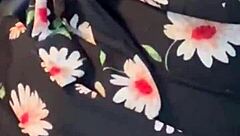 Greluda, 18, licks natural tits and dives into wet pussy with intense masturbation