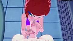 gwen tennyson gives a pov blowjob in a hotel room