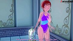 gwen tennyson gives a pov blowjob in a hotel room