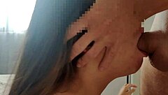 stepmother with big ass in bikini licks and fucks stepson with shaved pussy.