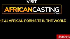 african model gets railed