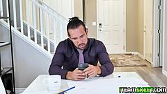 Natalia Nix satisfies her sexual desires with her teacher's help