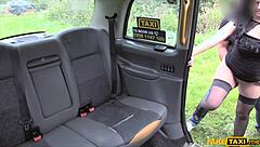 Hot Brunette Cougar Sucks and Fucks for Free Ride Deal