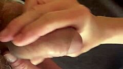 Petite blonde pornstar gives handjob and blowjob for cumshot in Jersey