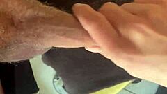 Amateur MILF gets off on Jersey in homemade video
