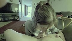 She SUCKS My COCK As I CUM In Her Mouth