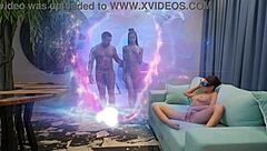 Lia Maryana Swallows Cum In Spaceship