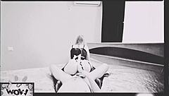 young wet girl prepares for porn casting interview