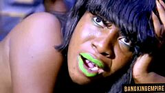 Naughty Latina Loves Eating Big Fat Black Cock