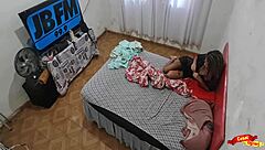 Covertly filming an intimate encounter between a stepfather and daughter