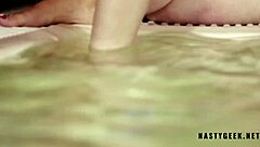 Horny Darth Vader squirts on Wonder Woman's face during cosplay party