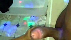Big black cock gets a steamy blowjob in a favela
