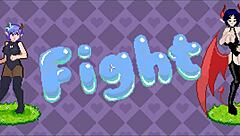 Doki doki tri-line hentai game ep 2 with lovely succubus