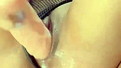 Excited little pervert watches voyeur scene with big cock