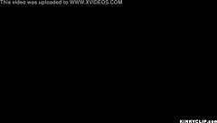 Shackled gagged slut in red stockings endures vibrator, deepthroat, and whipping