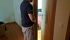 Stepmom Bent Over and Fucked Rough by Horny Stepson with Pierced Nipples