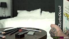 nastasy's liz jordan, draw me naked stepbrother blowjob!