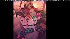 Intriguing Gay Furry Compilation in Car Sex Edition