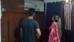 Stepsister gives deepthroat blowjob for help