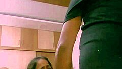 Old man performs intense cunilingus and muff diving on Saipriya's pussy before fucking.