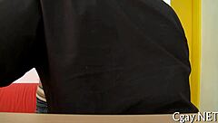 Intriguing gay porn with large dongs