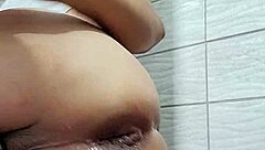 Gay guys engage in deep anal insertion with big cocks.