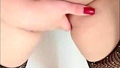 Sexy teen shows off wet pussy intensely and reaches fabulous orgasm