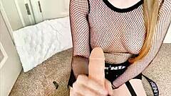 Asian girl tries new toys on pussy