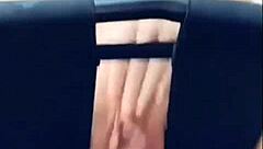 ride this big dildo and watch me cream on it yum yum part 2