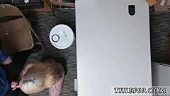 Round Ass Teen Gets Anal from Police Officer!