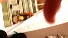 Spanish girl sucks and fucks big dick hard!