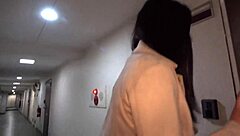 Tall Asian babe bent over for hardcore doggystyle cumshot