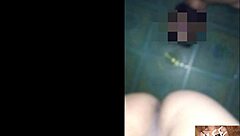 Close-up view of pussy during intense fucking session.