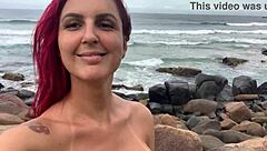 Unforgettable Public Vision on Beach Trail Stuns with African Solo.