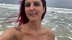 Unforgettable Public Vision on Beach Trail Stuns with African Solo.