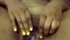 redhead whore nellyswit fucks her wet pussy with dildo hard!