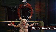 Is hairy teen Cristi Ann ready for hardcore bondage?