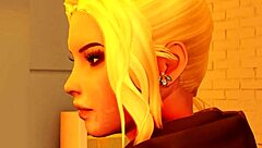 Blonde Stepdaughter Takes Anal In Rough Group Scene