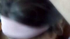 Deepthroat facial and interracial fun with cum-loving slut