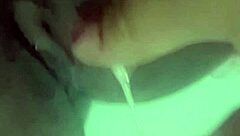 sexy woman cums and squirts from pussy