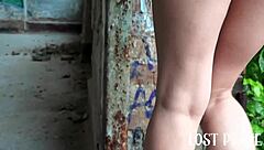 Stacy Bloom gets facefucked and rains on in a public place