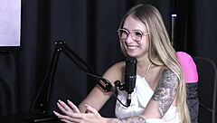 feminge 4k - hot lesbian enjoys getting her pussy licked.