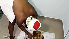 Wife Arranges Husband's Clothes For Long Hardcore Fuck With Big Ass