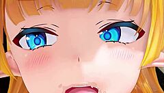 Elf MMD hentai animation
