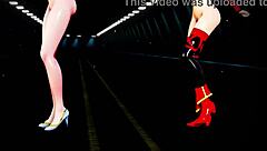 Mmd milky animation bible black request video with milk and mo