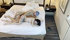 Petite Tattooed Beauty Fucked Sideways Hard