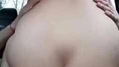 Dogging Housewife Sucks Stranger Cock in Car. Mature BBW Enjoys Wild Ride.
