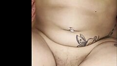 Curvy beauty with a big booty gets naughty