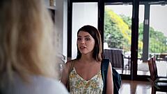 Adriana Chechik and Mona Wales in a sensual tribbing session